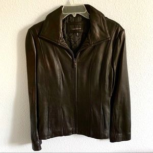 Jones New York Leather Jacket